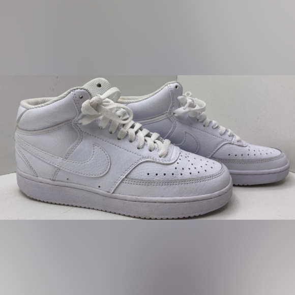 Nike Women's Court Vision Mid Sneakers Size 5.5 Like New MSRP $79.95 - Picture 5 of 11
